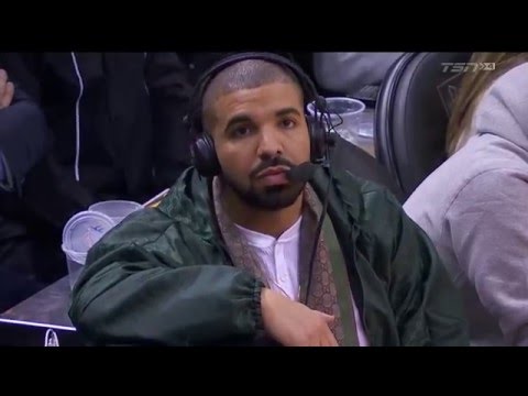 Drake Joins Raptors Broadcast - March 4, 2016