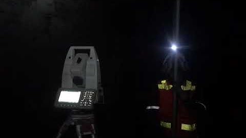 Automatic Stake Out Hole with Leica Viva TS16