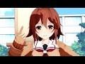 【MMD艦これ】白露がいっちばーん！の「うそつき」【お着替え アニメ塗り 4k】