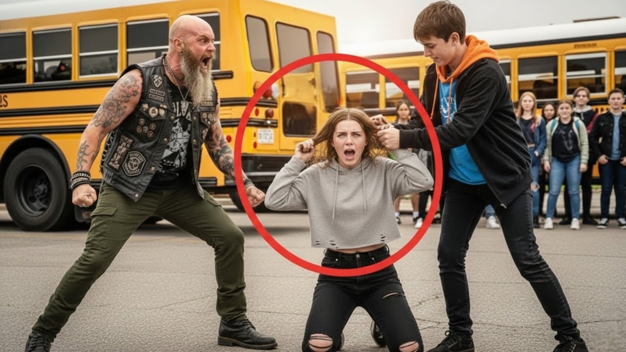 „Du hast mein Mädchen verletzt?“ – dann verstummte der ganze Parkplatz