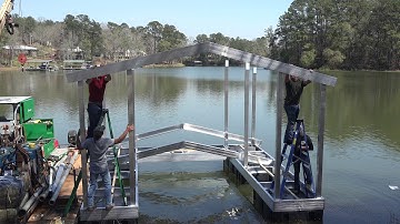 How To Build A Floating Kit Dock - Matt Mattson Video