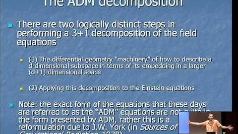Computational Methods for Numerical Relativity, Part 2 - Frans Pretorius