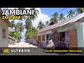 4K Walking tour Jambiani Village Beach, Zanzibar 2021