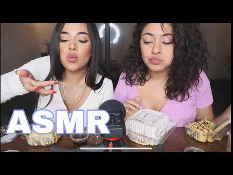 ASMR SUSHI MUKBANG FT @SamiiHerrera