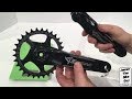 RACE FACE TURBINE CINCH 1X CRANKSET Review, Actual weight and Close Look