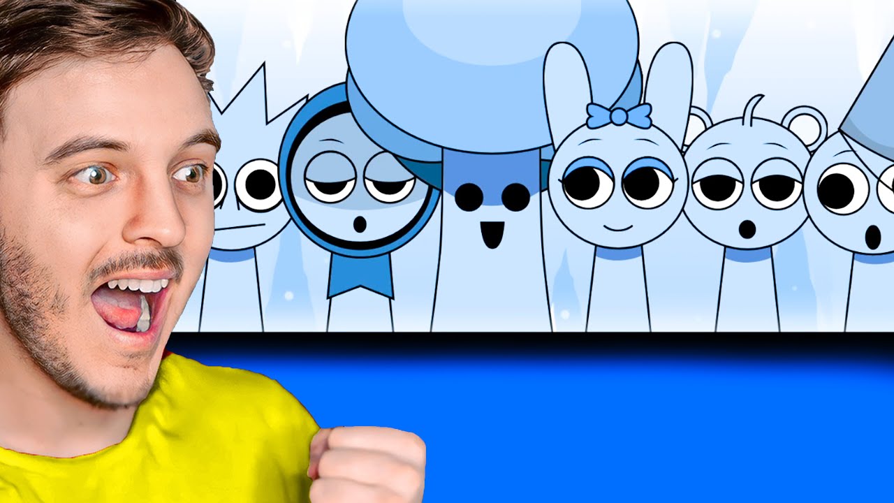 JE JOUE A UN MODE SPRUNKI MAIS ILS SONT TOUS GELÉS ! (🥶)