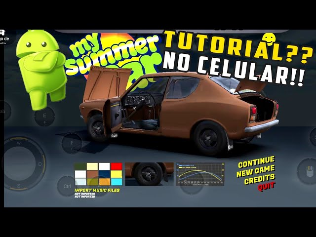 TESTEI Ao MY SUMMER CAR de CELULAR 😂 