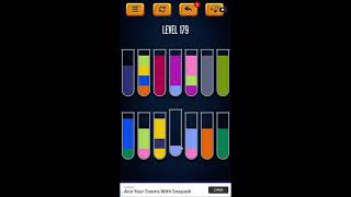 Water Sort Puzzle - Color Liquid Sorting Game Level 179 Solution