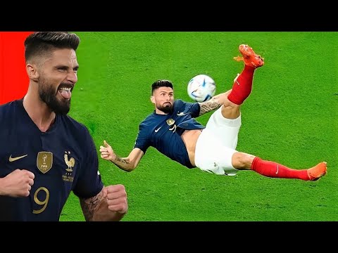 Every Olivier Giroud Bicycle Kick Attempt