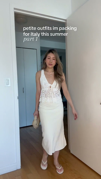 Petite outfits I’m packing for Italy this summer #shorts