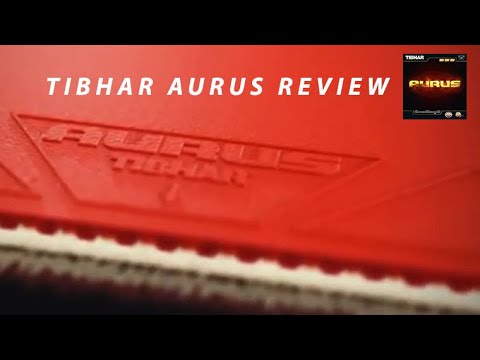 Tibhar Aurus Spin Rubber Review