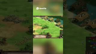 Age of Empires 2  Epic Siege and Base Destruction #viral #shorts