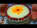 Tort fara Coacere cu Biscuiti si Fructe sau Prajitura fara Coacere cu Biscuiti si Fructe