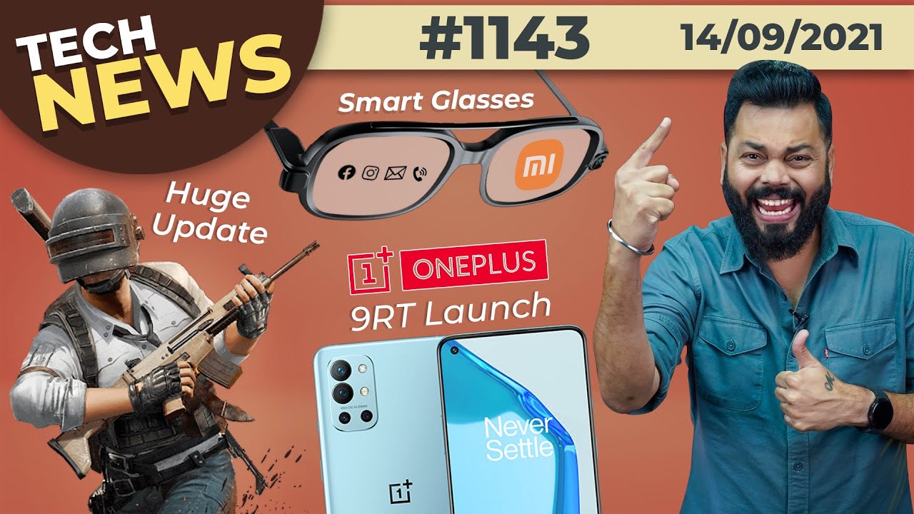 TrakinShorts 1 Million❤️, iPhone 13, OnePlus 9RT Launch Date,Xiaomi Smart Glasses,BGMI 1.6-