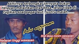 Kang Kholidnelayan Asli Vs Tarsin nelayan Staf Desapucat Wajahnya Gara2 Kang Kholid