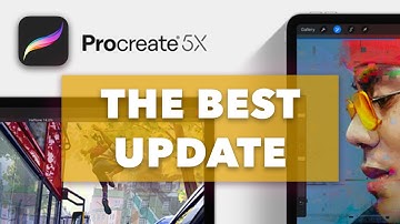 PROCREATE 5X UPDATE TUTORIAL