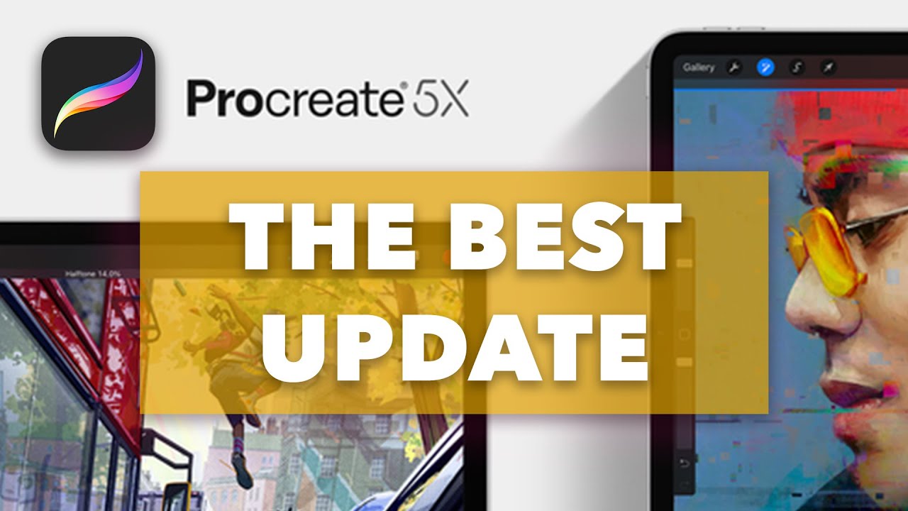 is procreate 5x a free update