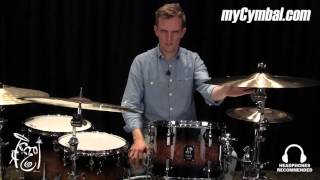 Meinl 20 Byzance Traditional Medium Crash Cymbal - Jost Nickel - 1854g (B20MC-1121015Y)