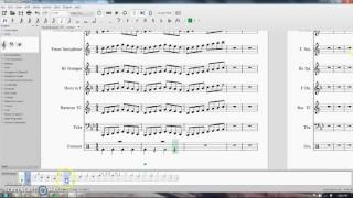 Musescore 2: Basic Drumset
