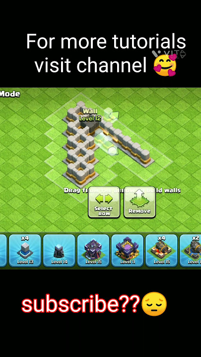 clash of clan // showcase base // how to write N in coc //#coc #shorts