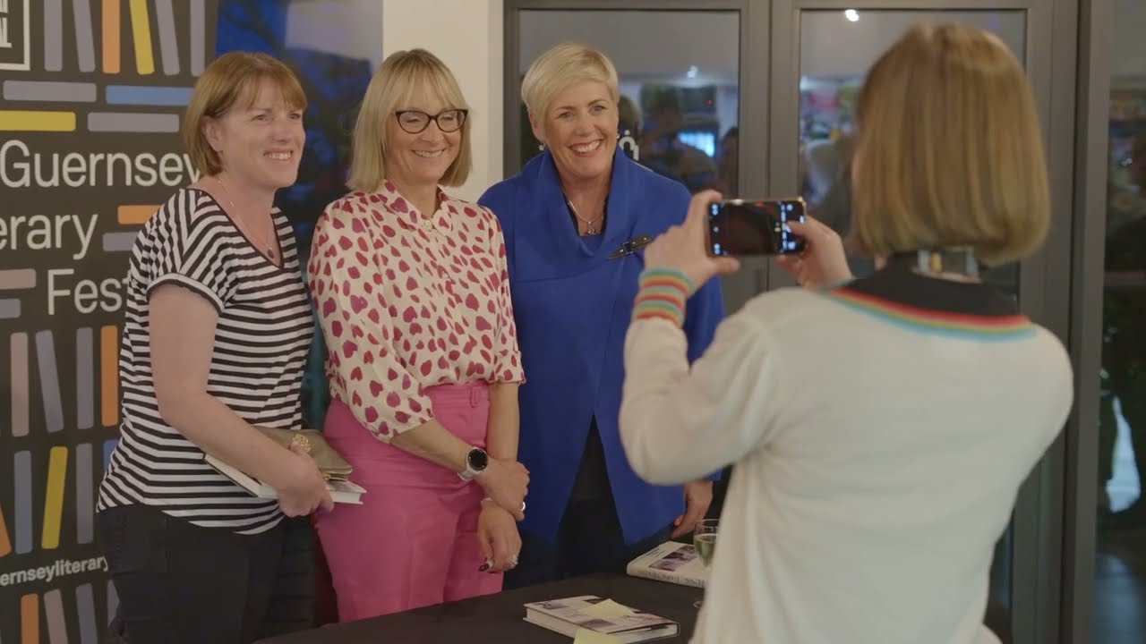 Louise Minchin at the Guernsey Literary Festival 2024