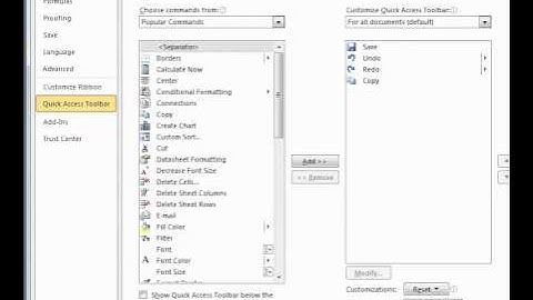 Excel 2010 Tutorial 1:  Introduction to Excel 2010