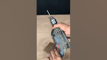 hand drill hack #howto #walding #homemade #drillingtool #lifehack #youtubeshorts #viralvideo #shorts