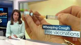 Whooping Cough - Free vaccinations