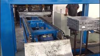 Aluminum ingot auto stacking machine working video
