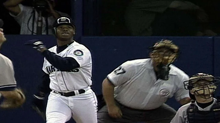 1995 ALDS Gm4: Griffey homers in sixth to break tie