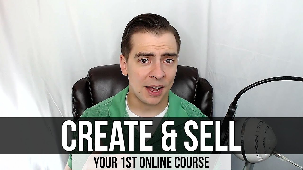 How To Create & Sell Your First Online Course (4 Simple Steps) - YouTube