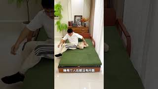 Versatile furniture for small apartments! Foldable sofa bed, perfect for watching TV shows during