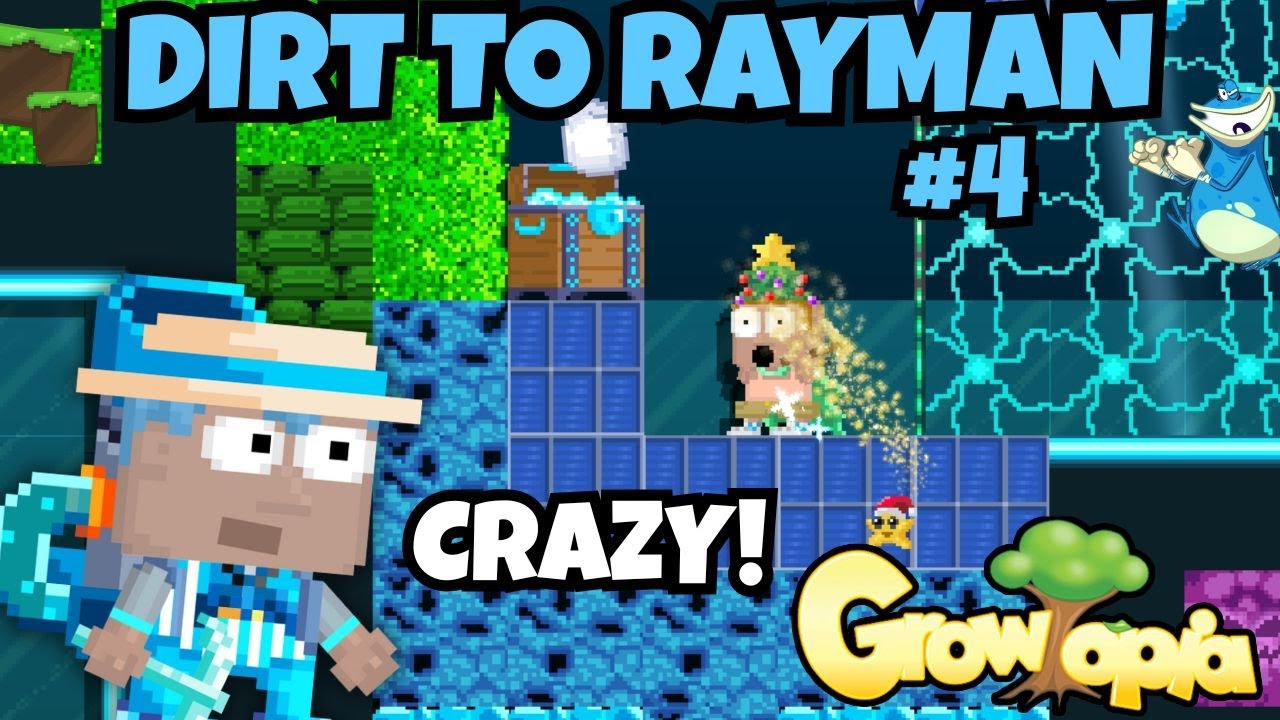 SO MUCH PROGRESS!! 😮 | Dirt To Rayman #4 | GrowTopia Profit 2025