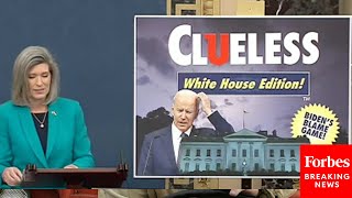 'Everyone In The White House Is Clueless': Joni Ernst Mocks Biden In Board Game Themed Speech