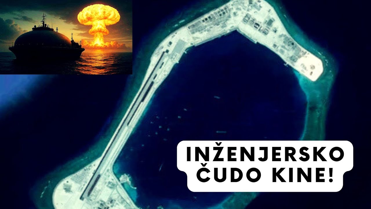 KINA GRADI NUKLEARNO VEŠTAČKO OSTRVO OD 80.000 TONA koje apsorbuje eksplozije i talase!