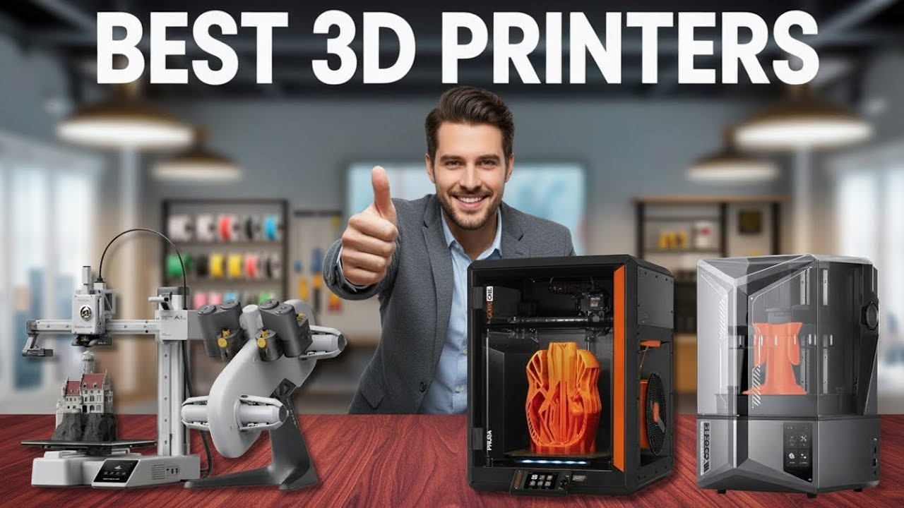 Top 5 BEST Budget 3D Printers for Beginners (2026) - YouTube