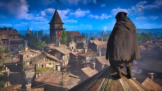 Assassin's Creed Valhalla Paris Free Roam Parkour (4K 60FPS)