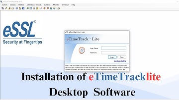 Installation of eSSL eTimeTracklite desktop software in Hindi in 2024 | essl | etimetracklite