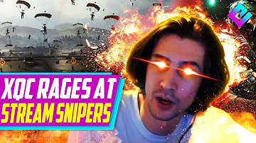 xQc RAGES at Warzone Stream Snipers