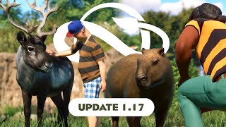 UPDATE 1.17 Overview & ANIMAL ENCOUNTERS Explained | Planet Zoo
