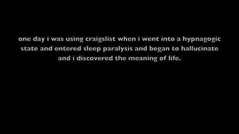 Re: Craig from craigslist Curates YouTube : craigslist tv