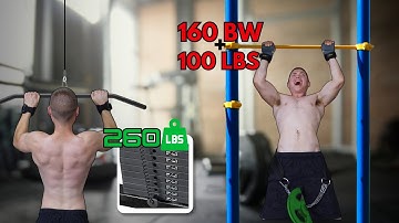 Pull-Ups vs Lat Pulldown: Testing My One Rep Max Weighted Pull-Up