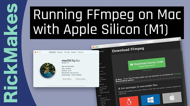 Running FFmpeg on Mac with Apple Silicon (M1)