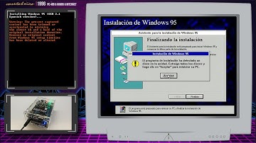 MiSTer FPGA-based PC ao486 with Windows 95 (Part 1): OS Installation and Setup