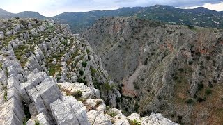 Φαράγγι Αλμυρού - Almiros gorge, Crete in 4K ( Ultra HD)