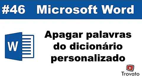 Como tirar as palavras erradas no Word?