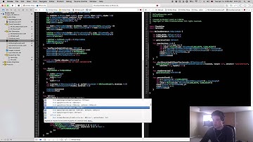 Swift iPhone Game Programming Tutorial - 14 - Animating Falling Hero & Labels