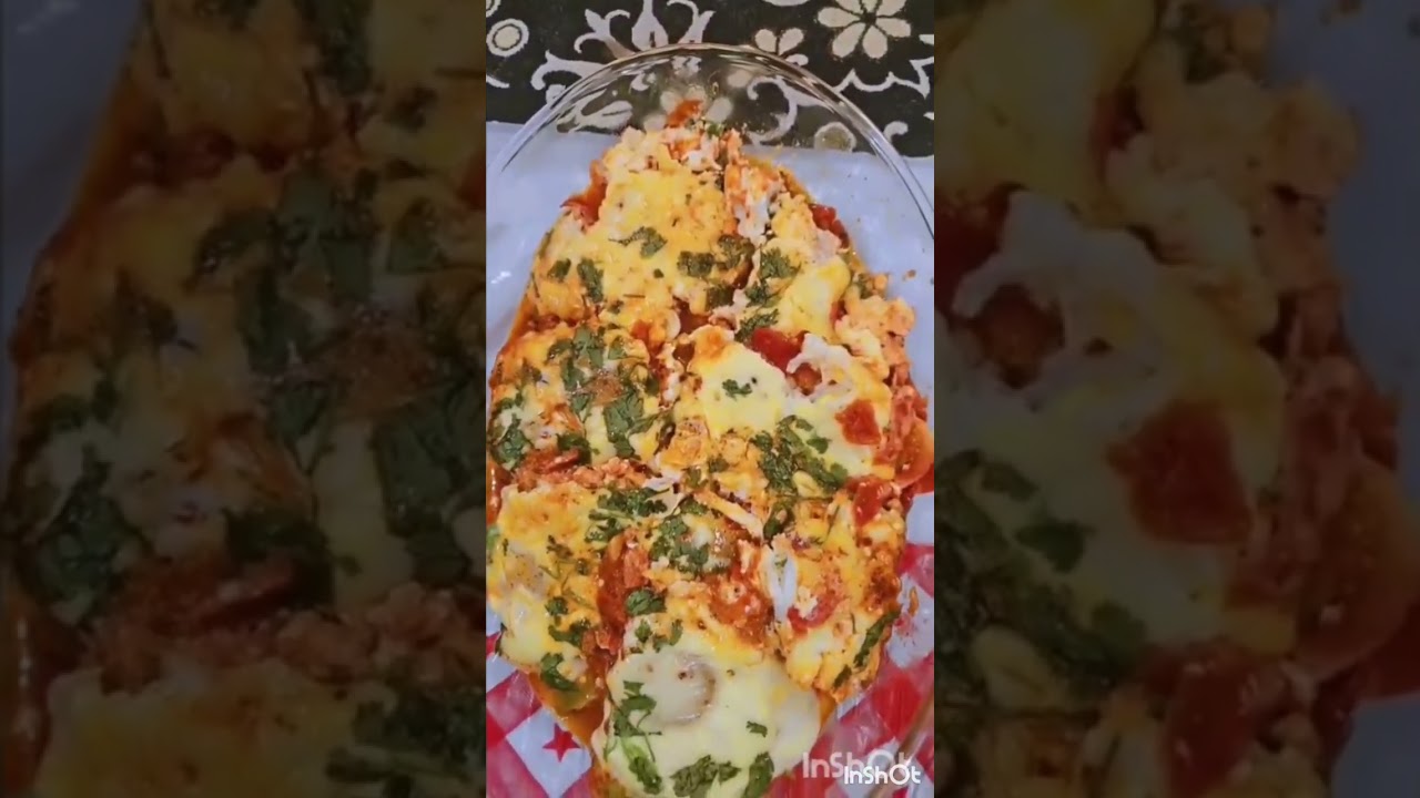 Turkish Menemen Eggs/ Tomatoes Breakfast Recipe 