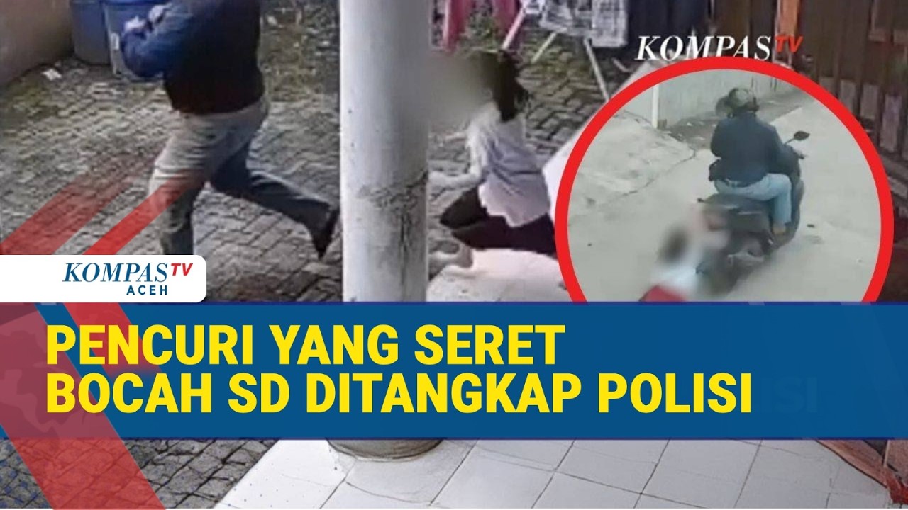 Bocah SD Terseret Motor Pencuri, Pelaku Akhirnya Dibekuk