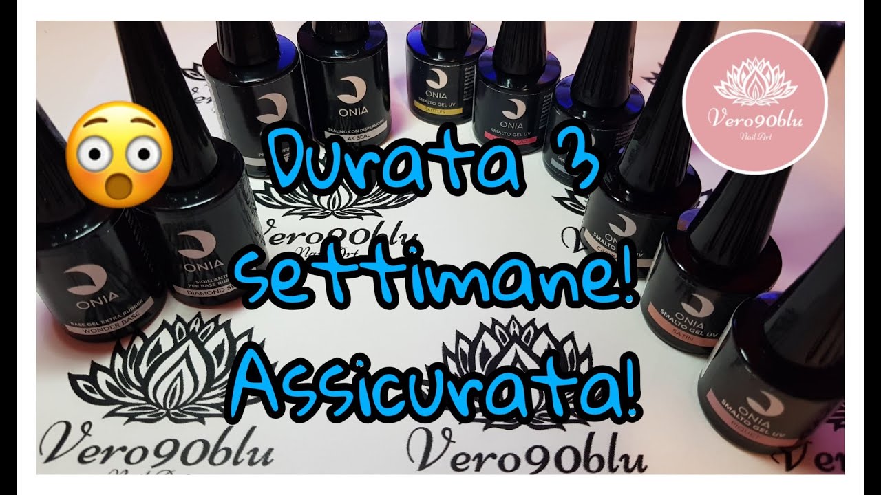 Semipermanente base rubber ONIA professional YouTube